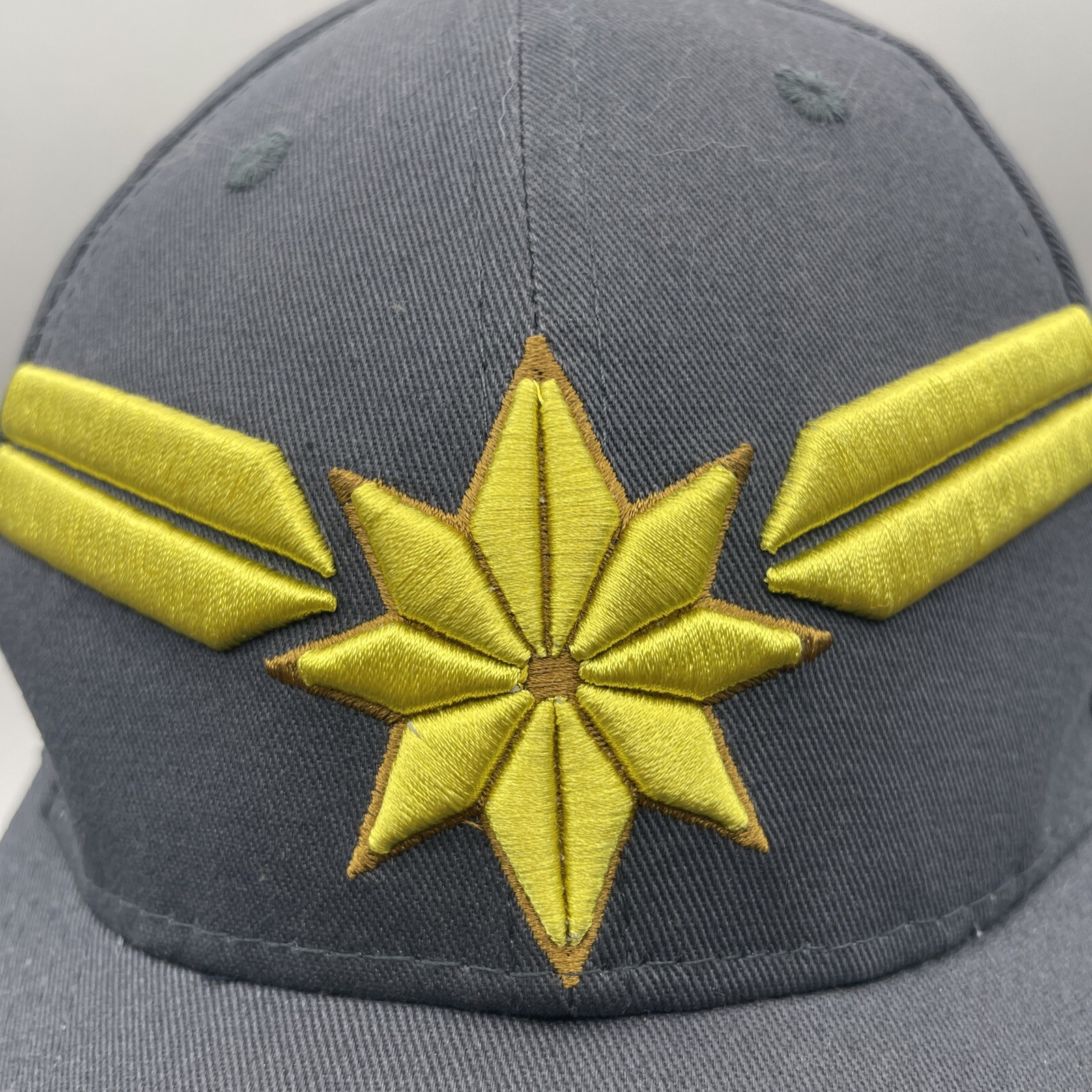 CAPTAIN MARVEL SnapBack Baseball Hat Cap Adjustab… - image 2