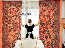 Indian Mandala Curtains Hippie Wall Drapes Bohemian Door Window Curtain Hippie