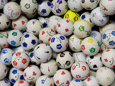 40 x CALLAWAY CHROME SOFT TRUVIS GOLF BALLS - ALL LIMITED EDITION & RARER DESIGN
