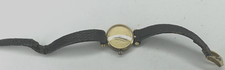 Gucci 2000L Watch Women 21mm Champagne Dial Gold Plated Round Parts Only