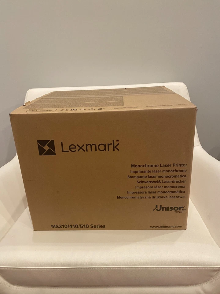 Lexmark 35SC060 MS317dn Compact Laser Printer, Monochrome, Networking, Brand New - Image 2 of 3