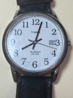 Timex Indiglo Men's Quartz Watch Leather Band Working Buckle Damage — photo 1