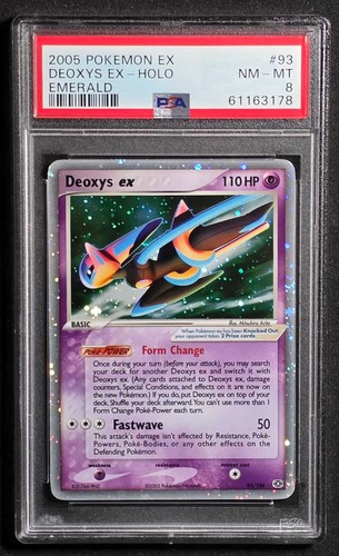 Deoxys ex graded PSA 8 for sale on eBay