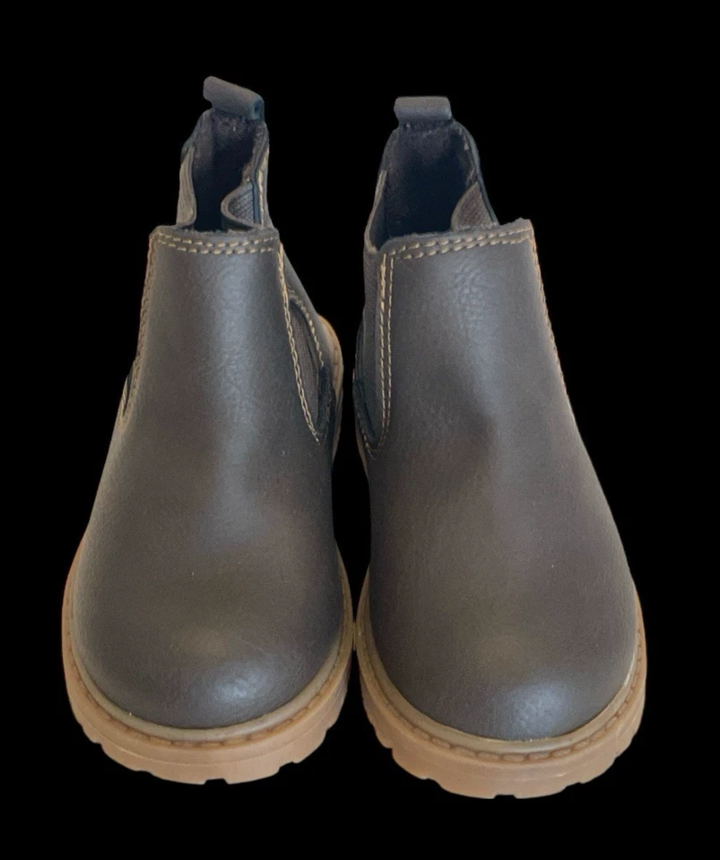 Levi's Kids Chelsea Boots Toddler Size 5 Dark Brown Logo - Image 3 of 4