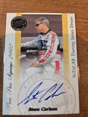 2002 Press Pass - Signings Steve Carlson (AU)