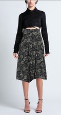 Isabel Marant Cacia Midi Skirt Black size 40 MSRP 845