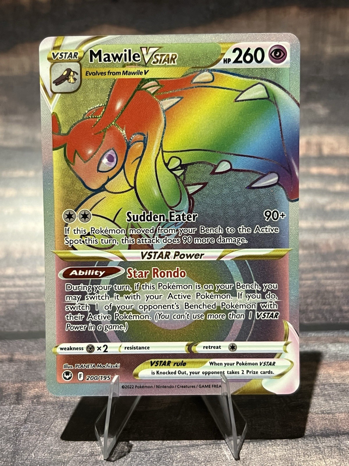 Mawile VSTAR (Secret)200/195 Swsh12: Sword & Shield Silver Tempest Pokemon Card