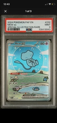 PSA 9 BUBBLE MEW