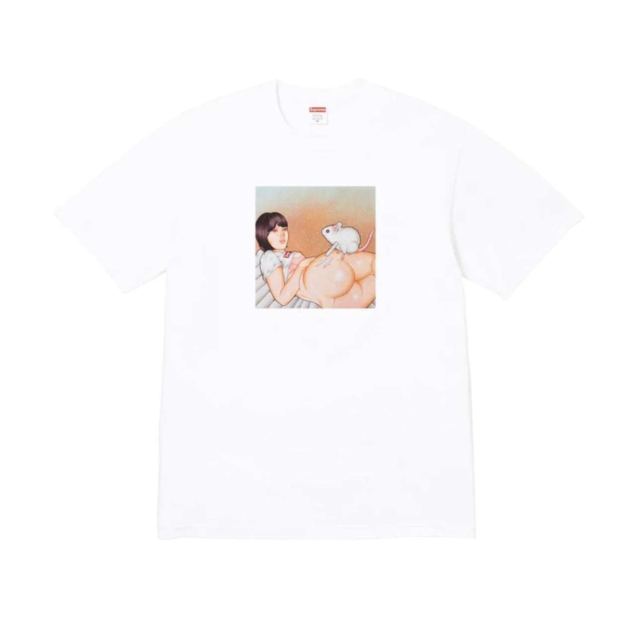 Tee shirt SS’25 Supreme Mouse BLANC Medium EN MAIN !!️ EXPÉDIÉ AUJOURD'HUI