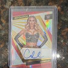 2022 Panini Revolution WWE Carmella Autograph Insert #AG-CML