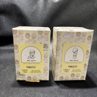 Enesco Jonathan & David Precious Moments Baby Figurine E-2852/e and e-2852/a