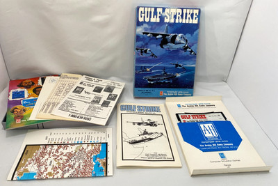 NEW 1987 Vintage Avalon Hill Game: Gulf Strike: 1987 Computer Game/Floppy Disk