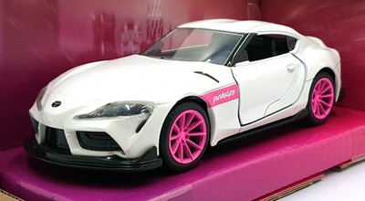 Jada Toys Maßstab 1:32 34664 - 2020 Toyota Supra - Met. Weiß/Rosa