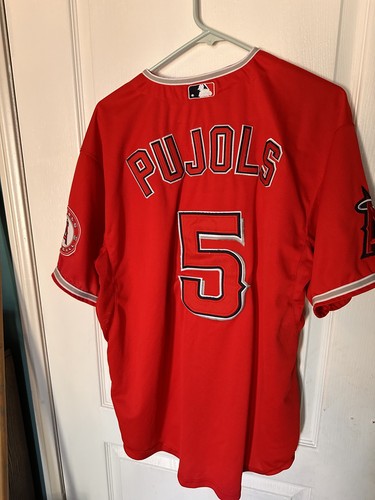 Majestic MLB Los Angeles Angels #5 PUJOLS Trikot Größe 50 - Bild 3 von 7