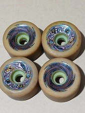 Original Set Of Oj Team Riders Skateboard Wheels 61mm 92a 80s Vintage