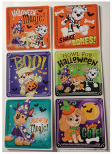 25 Paw Patrol Halloween Magic Stickers, 2.5" x 2.5" each, Party Favors