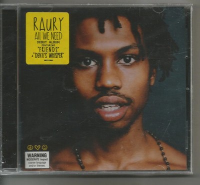 RAURY - ALL WE NEED CD (JEWEL CASES HAVE MINOR CRACKS.)