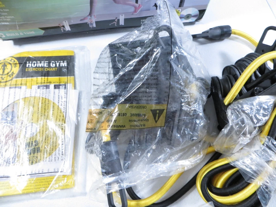 Gold's Gym Entrenamiento Corporal Total Gimnasio Hogar Puerta Polea Sistema Bandas de Resistencia NUEVO Foto 3 de 4