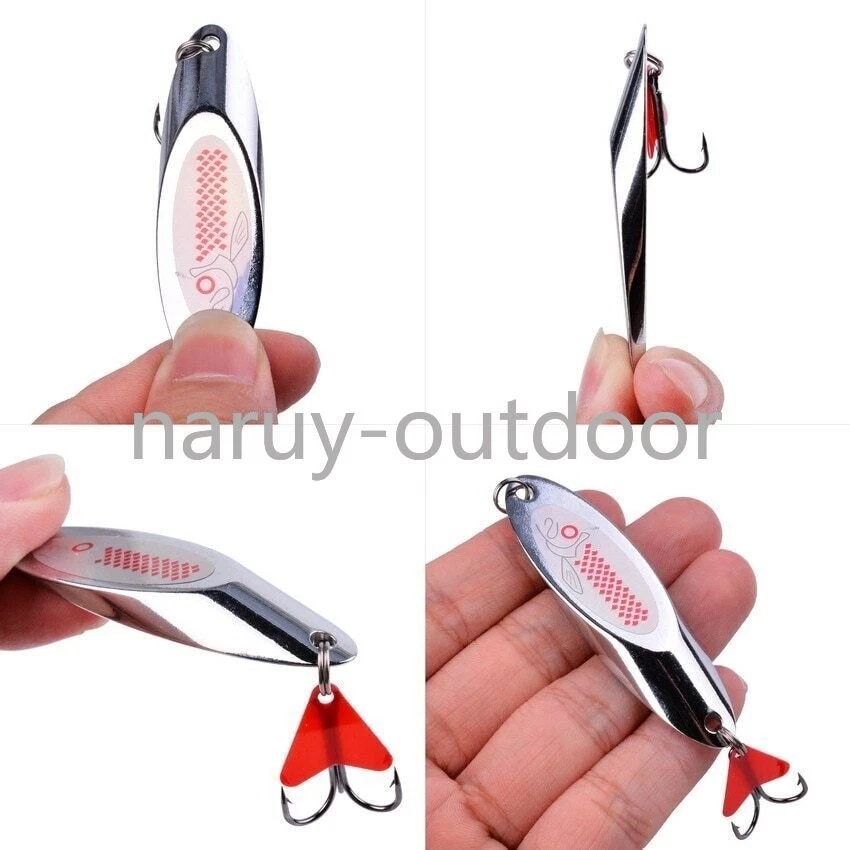 10 Stück Metall Silber Spoon Pailletten Spinner Angelköder Barsch Hecht... - Bild 2 von 4