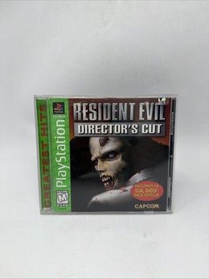 Resident Evil Director's Cut Sony PlayStation 1 CIB W/ Manual/ Registration Card