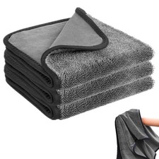 Shower Cleaning Cloths, 3pcs Drying Towel Super Absorbent Microfiber Bath Tow...