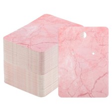 Card Display Earring, 200pcs for Hanging Earrings Style 5, Pink