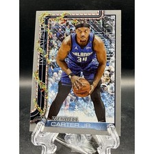 2025-26 Topps NBA Basketball Wendell Carter Jr #H71 Holiday Silver Glitter Magic