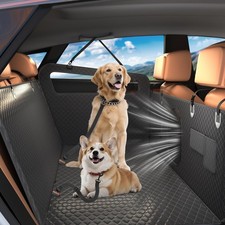 Dog Car Seat Cover Waterproof Scratch Proof Pet Hammock with Heavy Duty