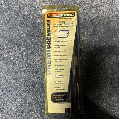 First String One Cam Bow String 94.5'' Green Tan Mathews Mission Archery Hunting