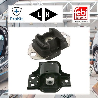 2x Febi Bilstein Lagerung, Motor Links, Rechts für Renault KANGOO Express