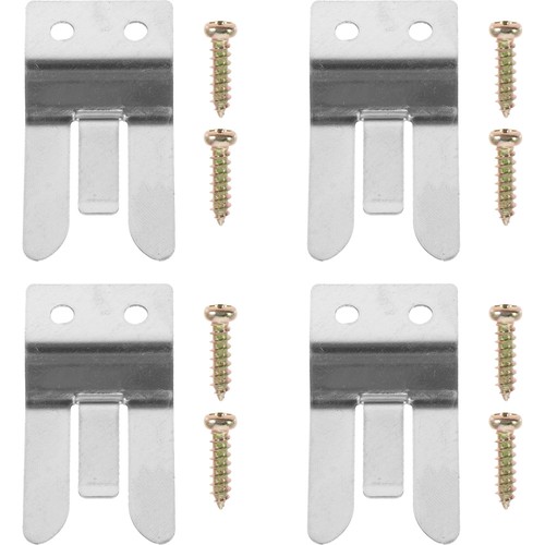 4 Pcs Microphone Hanger Hook Clips Universal for Stand Holder Metal - 第 1/12 張圖片
