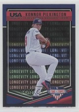 2018 Panini USA Baseball Stars & Stripes Longevity Konnor Pilkington #14 0g4