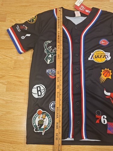 Maglia Maglia Unisex Ultra Game NBA Collector Multi Teams Medium. D9 - Foto 6 di 12