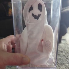 Ty Beanie Baby Sheets the Ghost Vintage 1999 Mint Tag Rare Retired 