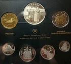 2014 CANADA SILVER DOLLAR PROOF SET DECLARATION OF THE FIRST WORLD WAR( READ)