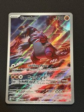 Pokemon TCG Paradox Rift 199/182 Groudon Illustration Rare - NM