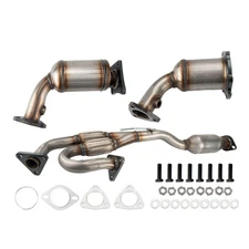 All 3 Front and Rear Catalytic Converter Set For Nissan Murano 2003-2007 3.5L V6