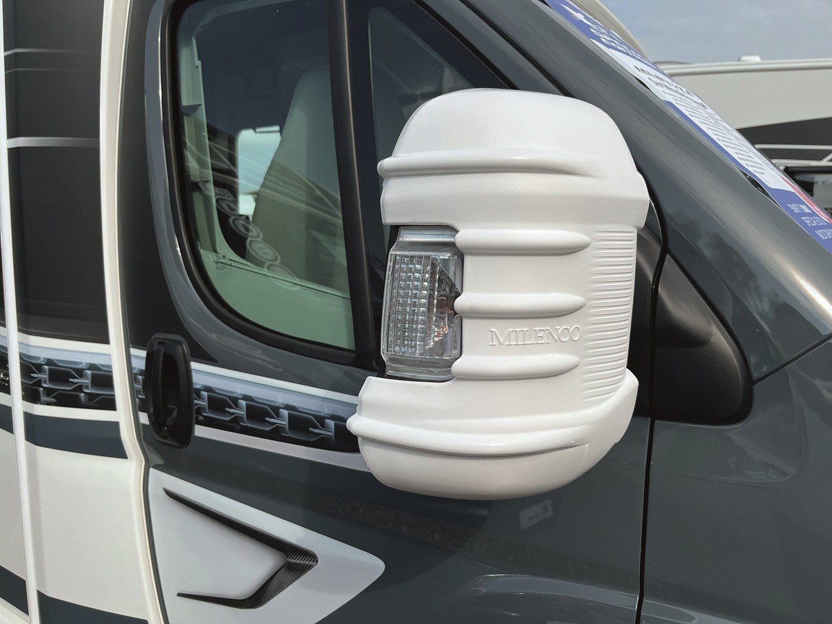 Milenco Mirror Protector Bumper for 2025 onwards Ducato - White