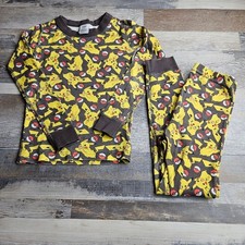 Hanna Andersson X Pokemon Pajamas PJs Sleepwear Two Piece Set Size 6-7