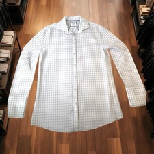 Charles Tyrwhitt Dress Shirt Mens 16.5 35 White Extra Slim Fit French Cuff