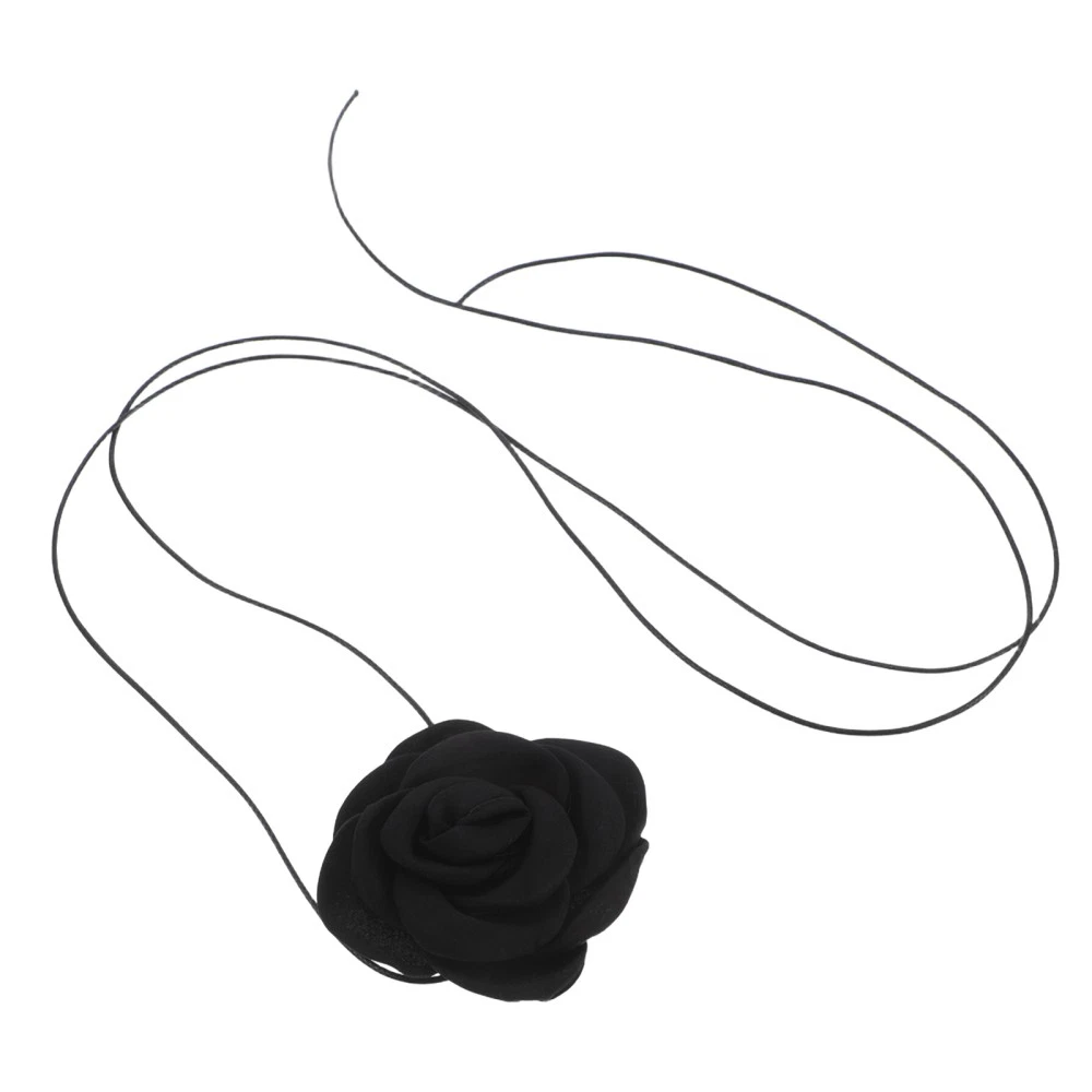 VETEMENTS Collana Rosa Sposa Miss Fiore Esagerato Girocollo Collane per Bambina