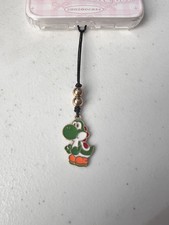 Yoshi Phone Charm, Super Mario Game Character Charm, Yoshi Bag Charm