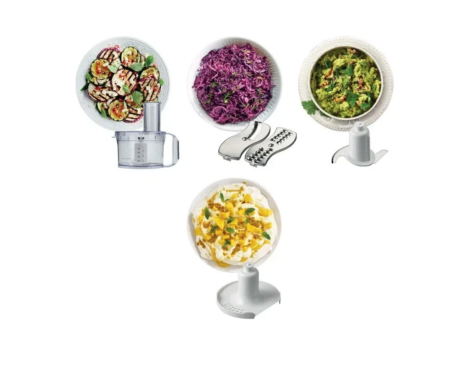 Kenwood Compact Food Processor in White and Grey FP120A - New - Image 3 of 4