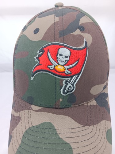 Sombrero Camuflado NFL Tampa Bay Buccaneers Usado Ajustable Fútbol Envío Rápido - Imagen 3 de 8