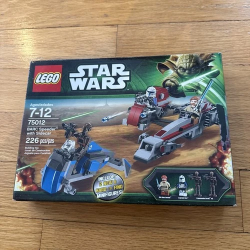 Star Wars BARC Speeder with Sidecar | Captain Rex | Lego 75012 New RARE