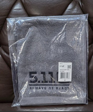 Original 5.11 Tactical Handtuch „Always Be Ready“ – Grau – Neu & OVP