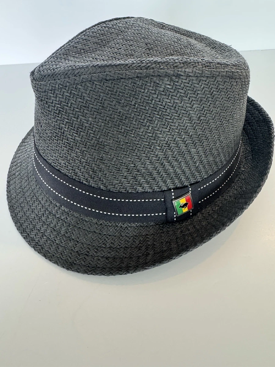 NWOT Peter Grimm Gray trilby/fedora Hat Peter Grimm Trilby Fedora Hat Gray Black L/XL Rockabilly | eBay main image 4