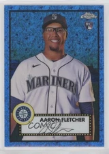 2021 Topps Chrome Platinum Anniversary /199 Aaron Fletcher #112 Rookie RC