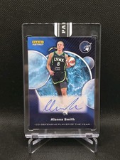 2025 Panini Instant WNBA Alanna Smith Water Auto 8/10 Co-Defensive POY Jersey #