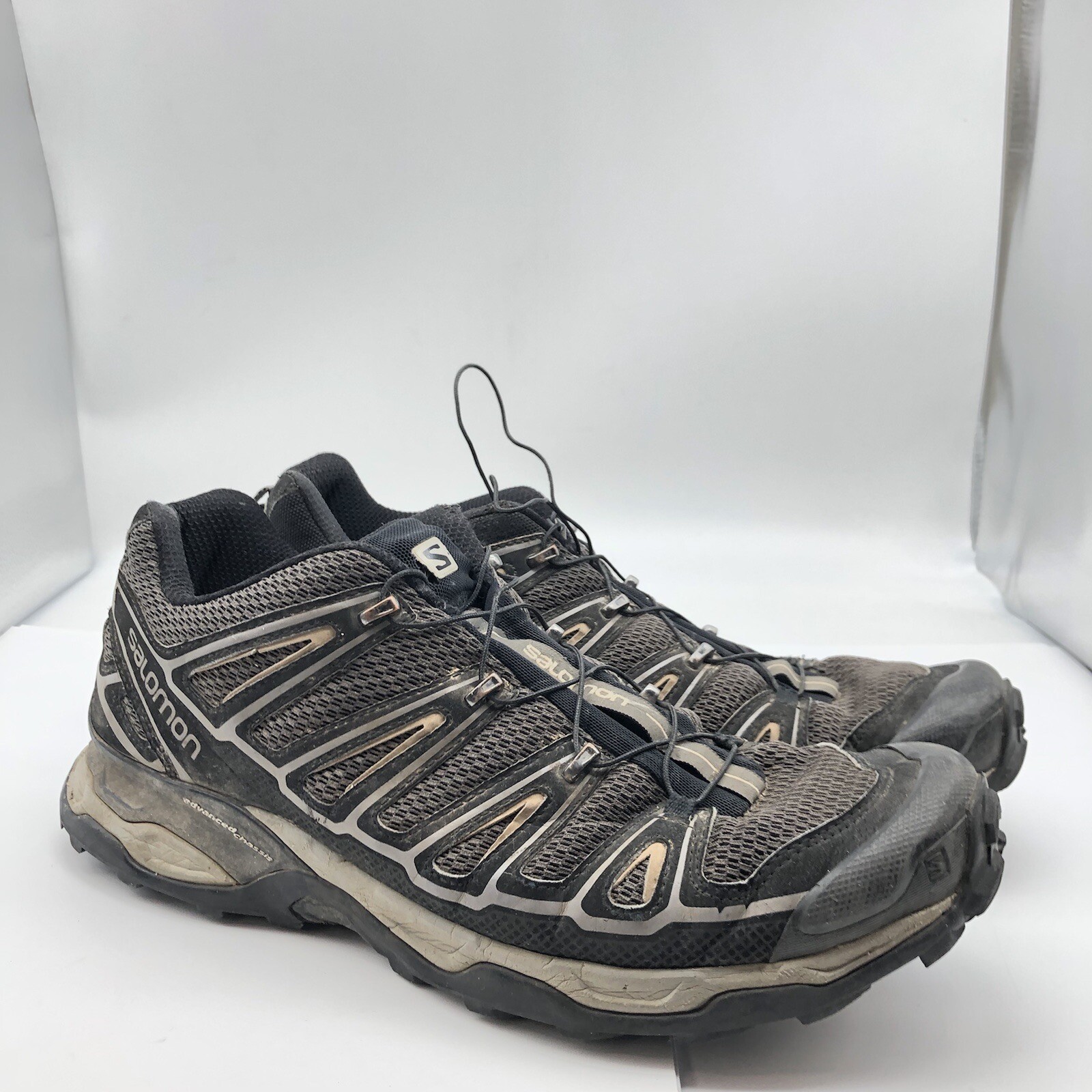 Scarpe Salomon X Ultra Prime da uomo taglia 12 5 nere da montagna trail running escursionismo